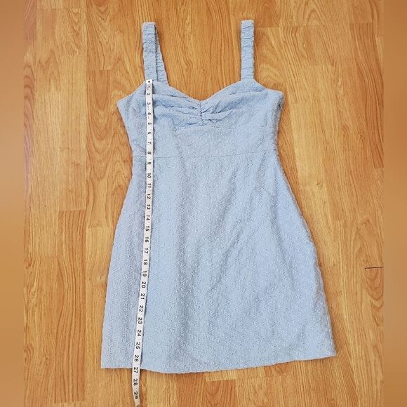 Minkpink Textured Sweetheart Mini Dress sz Med - Picture 10 of 15